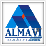 logo Almavi Locações de Galpões